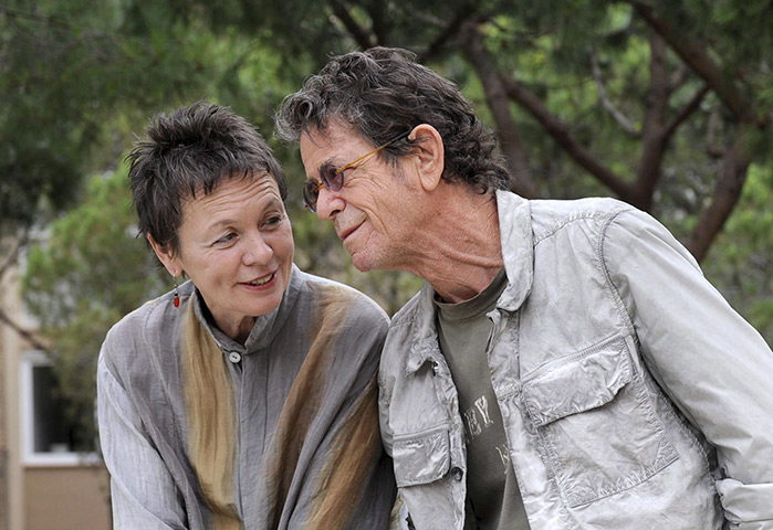 Lou Reed obituary: 2009: in Spain with his wife, Laurie Anderson