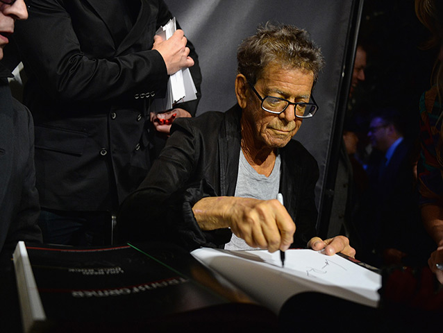 Lou Reed obituary: 2013: John Varvatos Presents Transformer By Lou Reed And Mick Rock