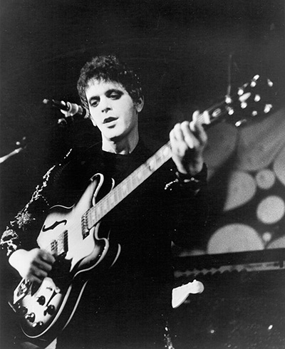 Lou Reed obituary: 1972: Lou Reed performing