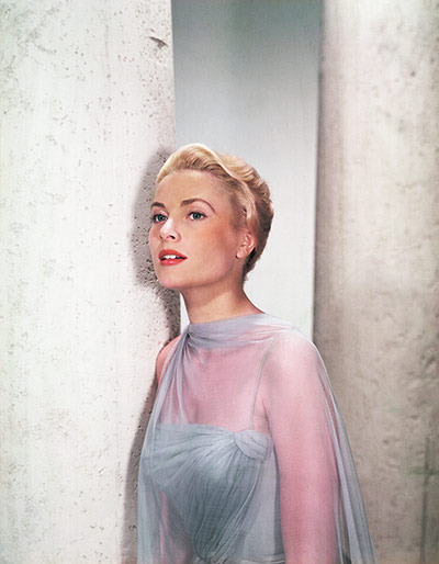Edith Head: Grace Kelly Wearing Gown by Edith Head