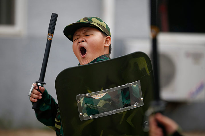 Boot Camp: Self defence training at a Summer Boot Camp in China