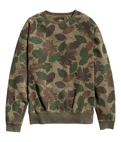 Best buys for men: statement sweatshirt