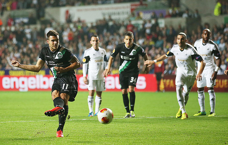 Football: Swansea City v FC St Gallen