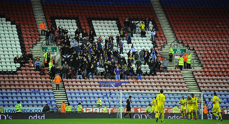 sport -: Wigan Athletic v NK Maribor - DW Stadium