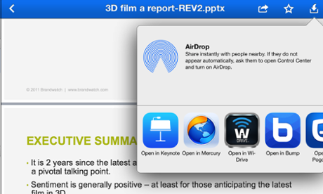 Open Powerpoint in Keybote