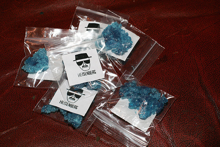 Breaking Bad Menu: Blue Rock candy