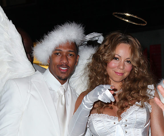 Celebs Halloween costumes: Nick Cannon and Mariah Carey