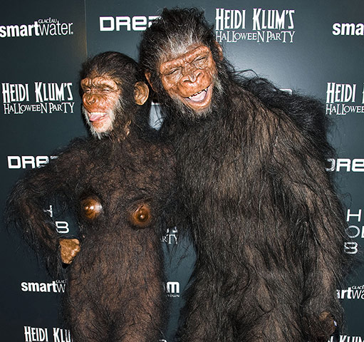 Celebs Halloween costumes: Heidi Klum and Seal