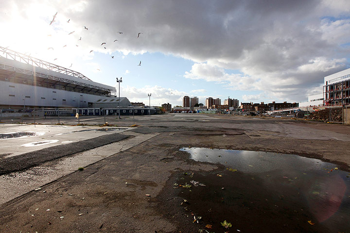 Spurs: The site of Tottenham Hotspur's proposed new ground