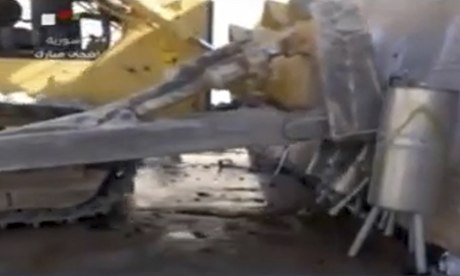OPCW digger, Syria, 19/10/13