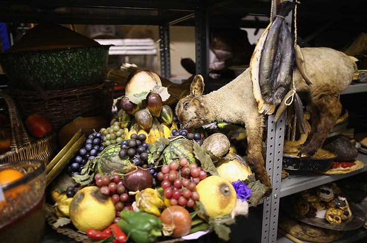 National Theatre props: A tableau of items