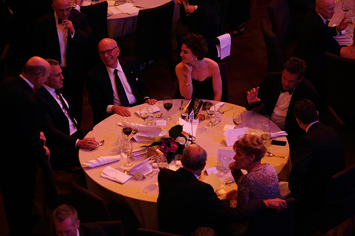 Murdoch in Sydney: Murdoch in Sydney: Murdoch's table