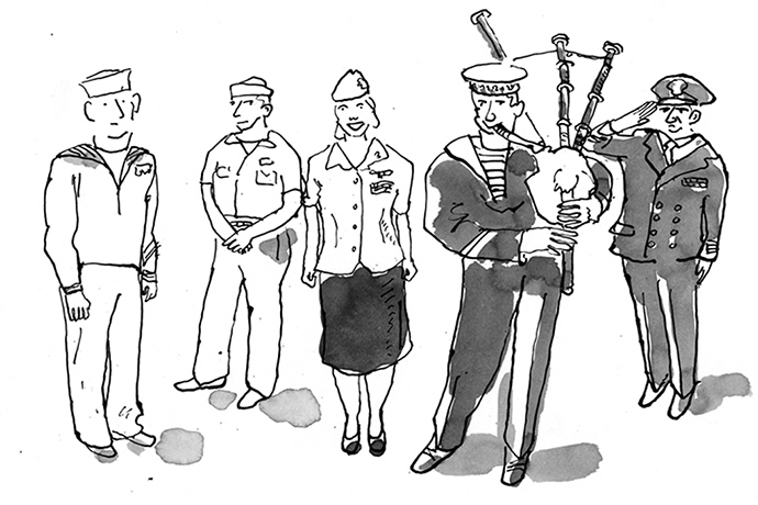 Navy Ilustration: Sailors