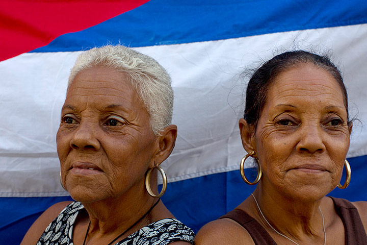 Cuba Twins: Twins Fe Fernandez, left, and Esperanza