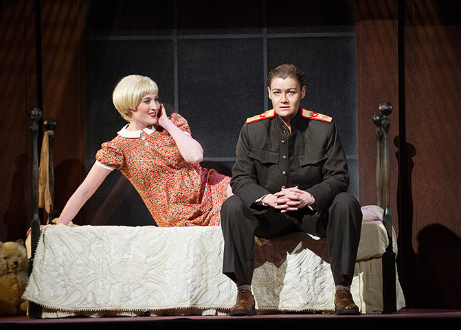 Week on stage: Paula Sides (Poppea) and Helen Sherman (Nero) in The Coronation of Poppea b