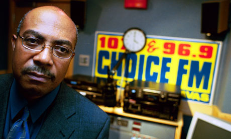 Patrick Berry, the founder of Choice FM radio station.