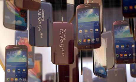 Samsung Galaxy S4 smartphones