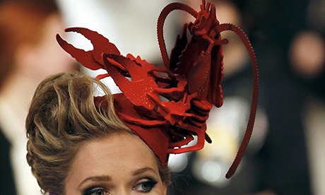 Lobster hat at Ukrainian Fashion Week