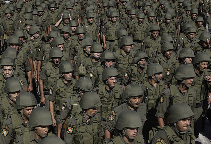 20 Photos: Palestinian security forces arrive at the West Bank city of Jenin