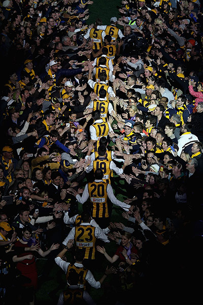 20 Photos: Hawthorn Hawks 2013 AFL Grand Final Celebrations