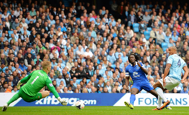 sport: Manchester City v Everton - Barclays Premier League
