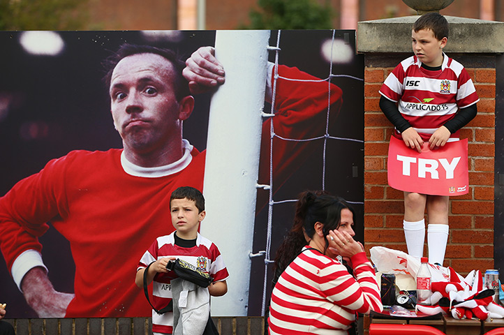 weekend in pictures: Warrington Wolves v Wigan Warriors - Super League Grand Final