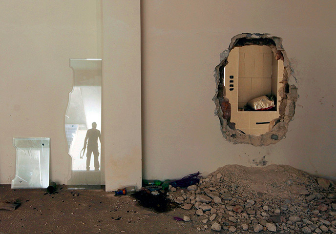 weekend in pictures: A Free Syrian Army fighter in Aleppo