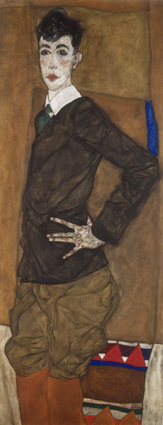Portrait in Vienna: Egon Schiele (1890-1918), Portrait of Erich Lederer, 1912 