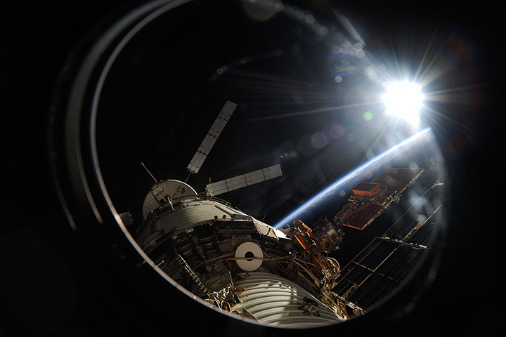A Month in Space: ATV-4 DOCKED TO ZVEZDA