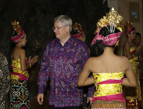 Apec: Stephen Harper