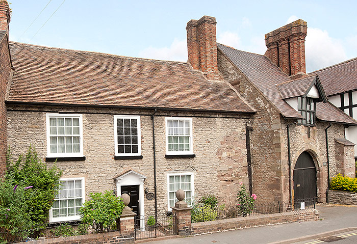 Snooping around: Shropshire town house