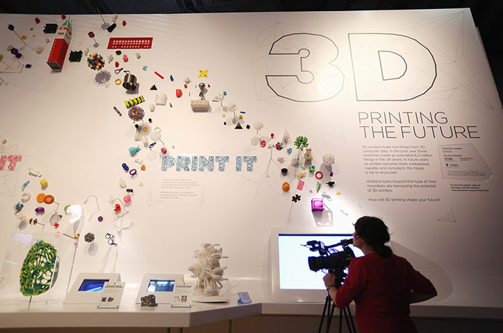 3d printing: 3D printed objects at the Science Museum