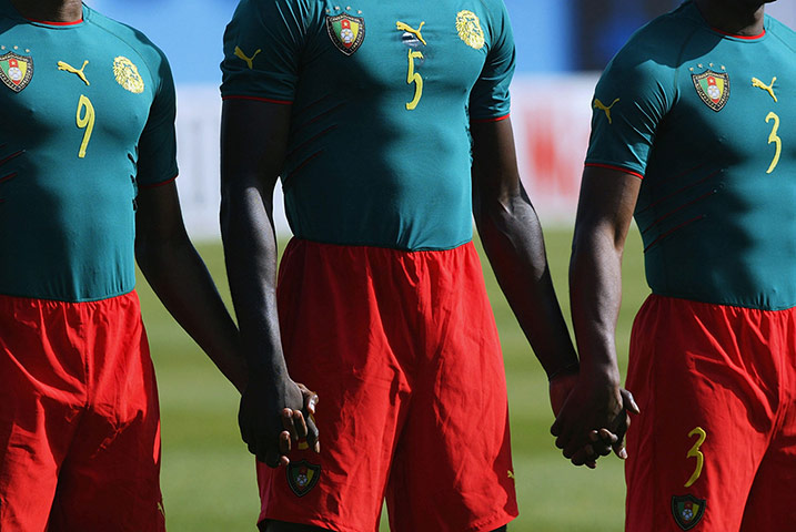 football kits: Cameroon v Nigeria