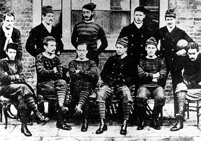 football kits: The Royal Engineers