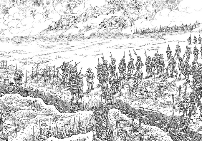 Joe Sacco take 2: war pic 3