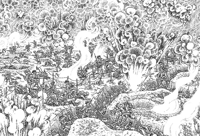 Joe Sacco take 2: war pic 4