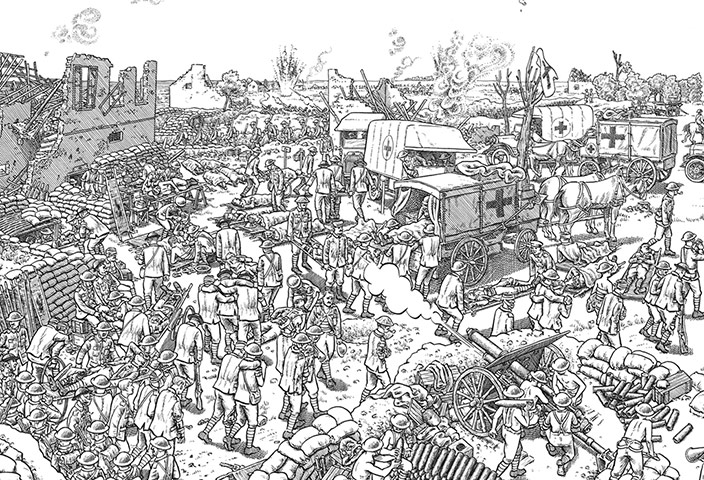 Joe Sacco take 2: war pic 5