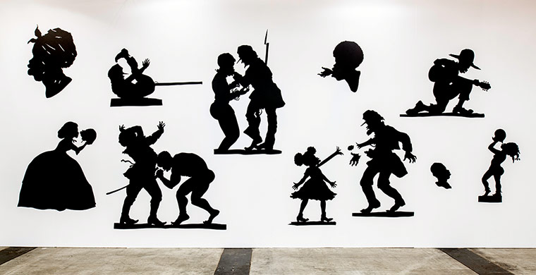 Kara Walker: Auntie Walker's Wall Sampler for Civilians, 2013