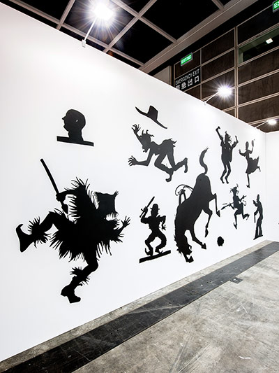 Kara Walker: Auntie Walker's Wall Sampler for Savages, 2013