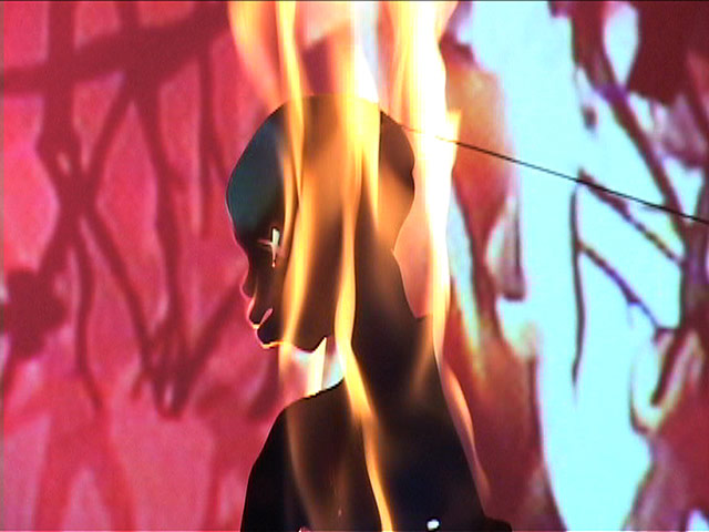 Kara Walker: Still from Fall From Grace, Miss Pipi's Blue Tale, 2011Video