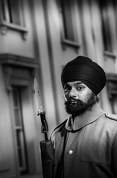 Army Photographic winners: Guardsman Jatenderpal Singh Bhullar, 25, from West Bromwich, has just joine