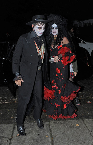 Halloween costumes update: Kate Moss and Jamie Hince