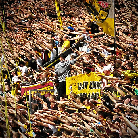 Beautiful Games: Football fans by Danny Last