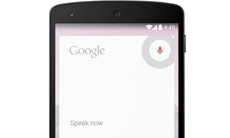 Google Now is constantly listening out for 