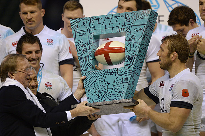 England v Argentina: Chris Robshaw 