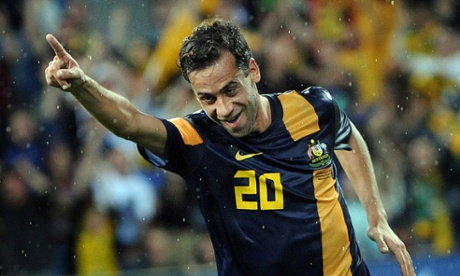 Alex Brosque of Australia