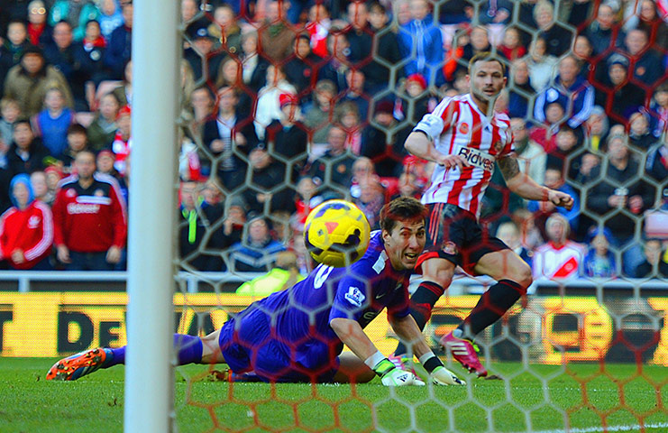 Sunderland.: Sunderland v Manchester City - Premier League