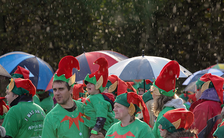 Weekend in pictures: York, England: Hundreds of people attend an event in an attempt to break th
