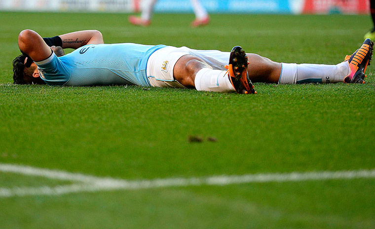 sport: Manchester City's Aguero