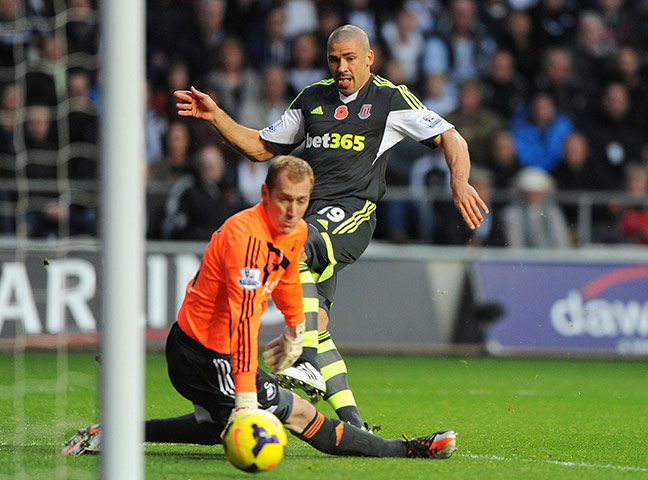 sport/: Swansea City v Stoke City - Barclays Premier League